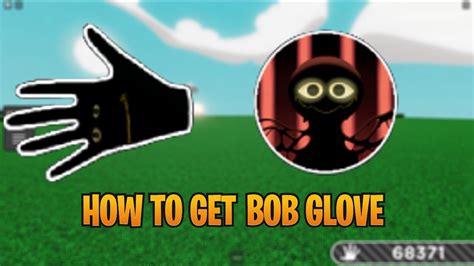 It indicates, "Click to perform a search". . Can you get the bob glove in a private server